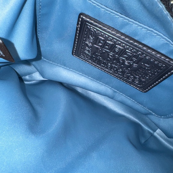 HTF LIMITED EDITION COACH POPPY Tartan Plaid Groovy Swing shoulder bag - Picture 7 of 8